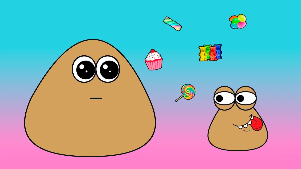 POU JUNIOR QUER COMER DOCINHO | Pou Vlogs