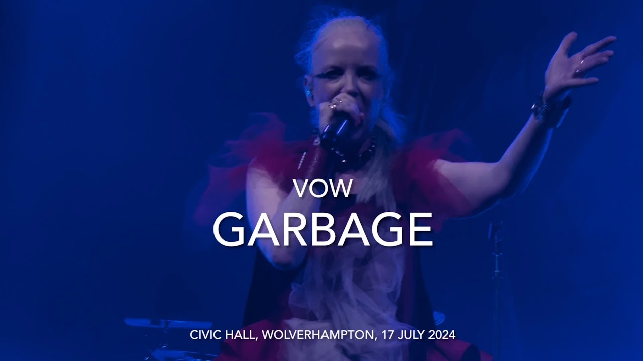 Garbage - Vow - Live 4k @ Civic Hall, Wolverhampton, 17 July 2024