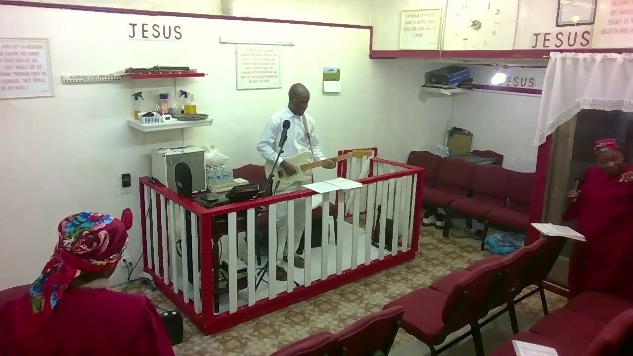 Wednesday night service with Apostle Dr Anley Duncan