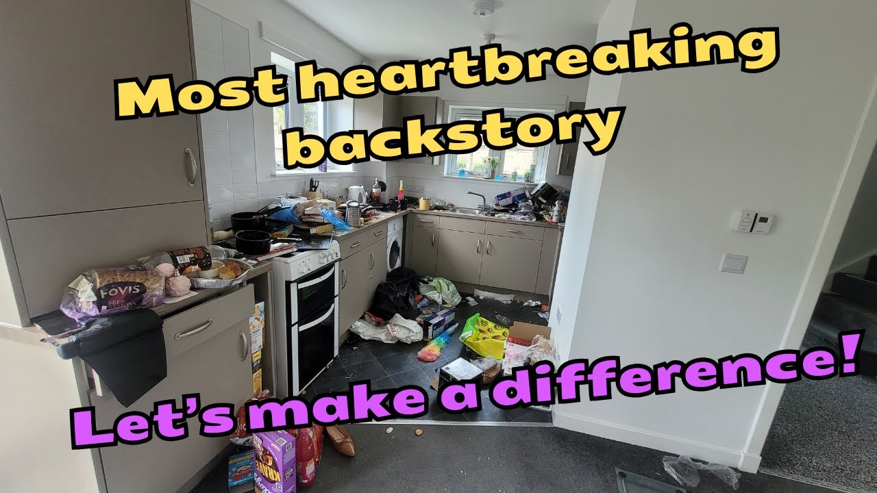 Extreme free cleaning and rubbish removal, kitchen and bedroom, part 1 of 3