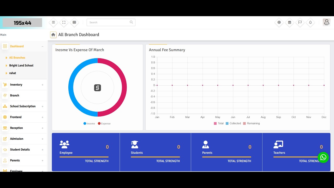 🏫 **School Management System | Complete Web-Based School ERP | Laravel Project Demo