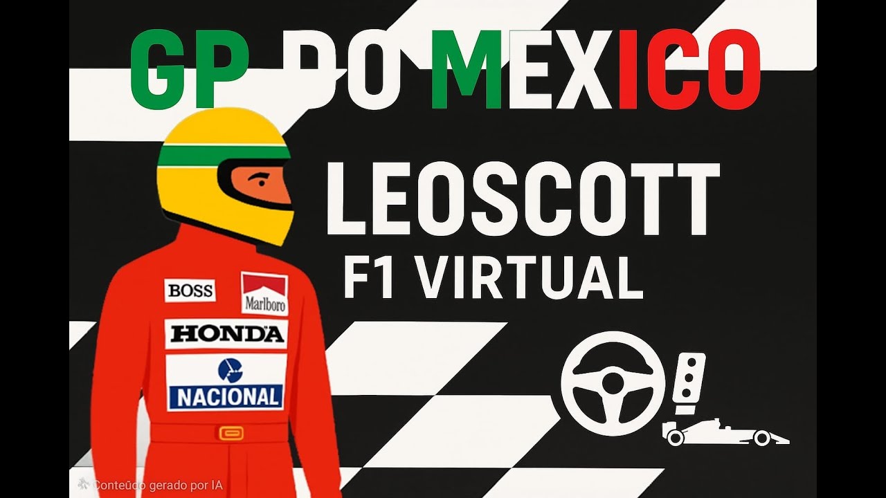 F1 25 GP DO M&Eacute;XICO ONBOARD REDBULL CLUBE DE PILOTOS GRID ELITE 3/4