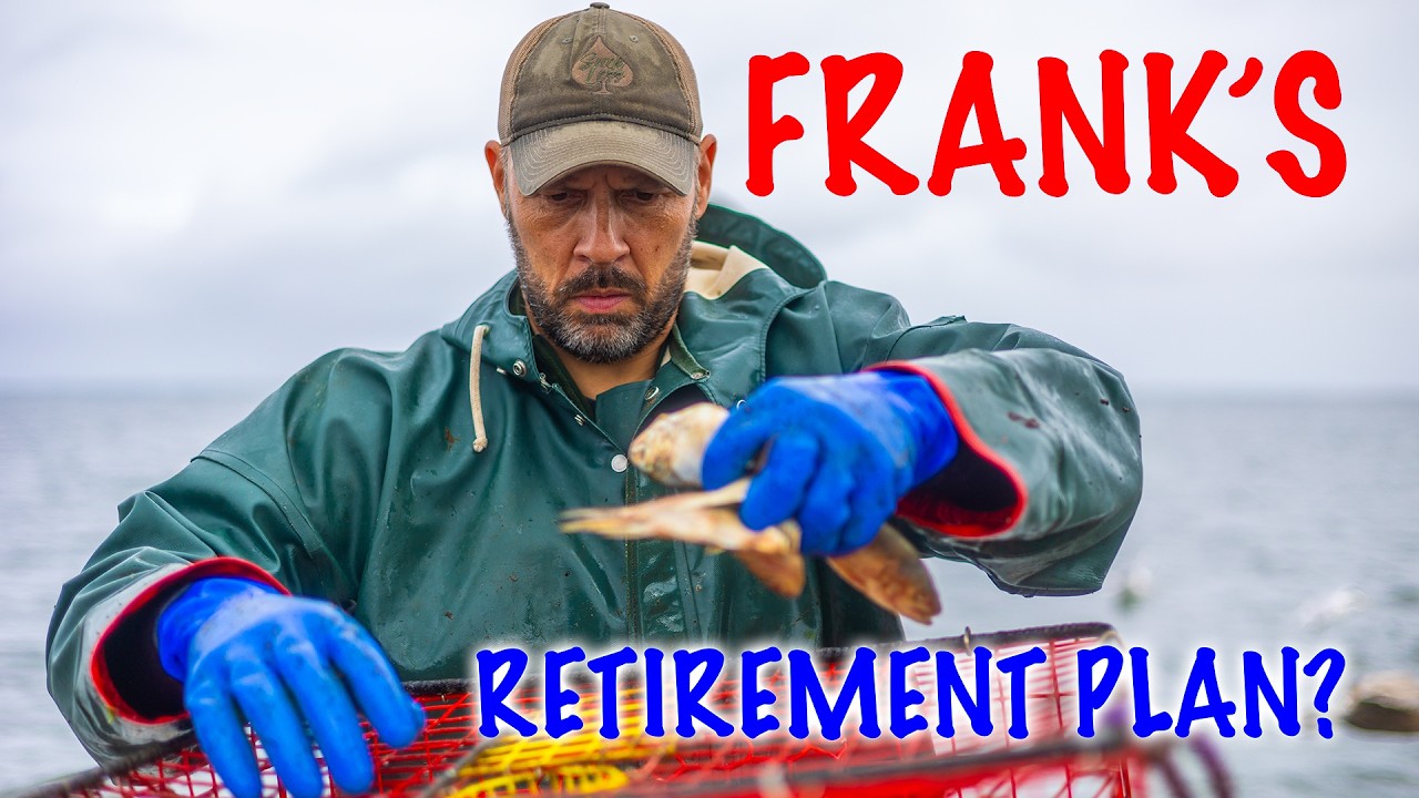 Crab with Frank on Dad's Boat