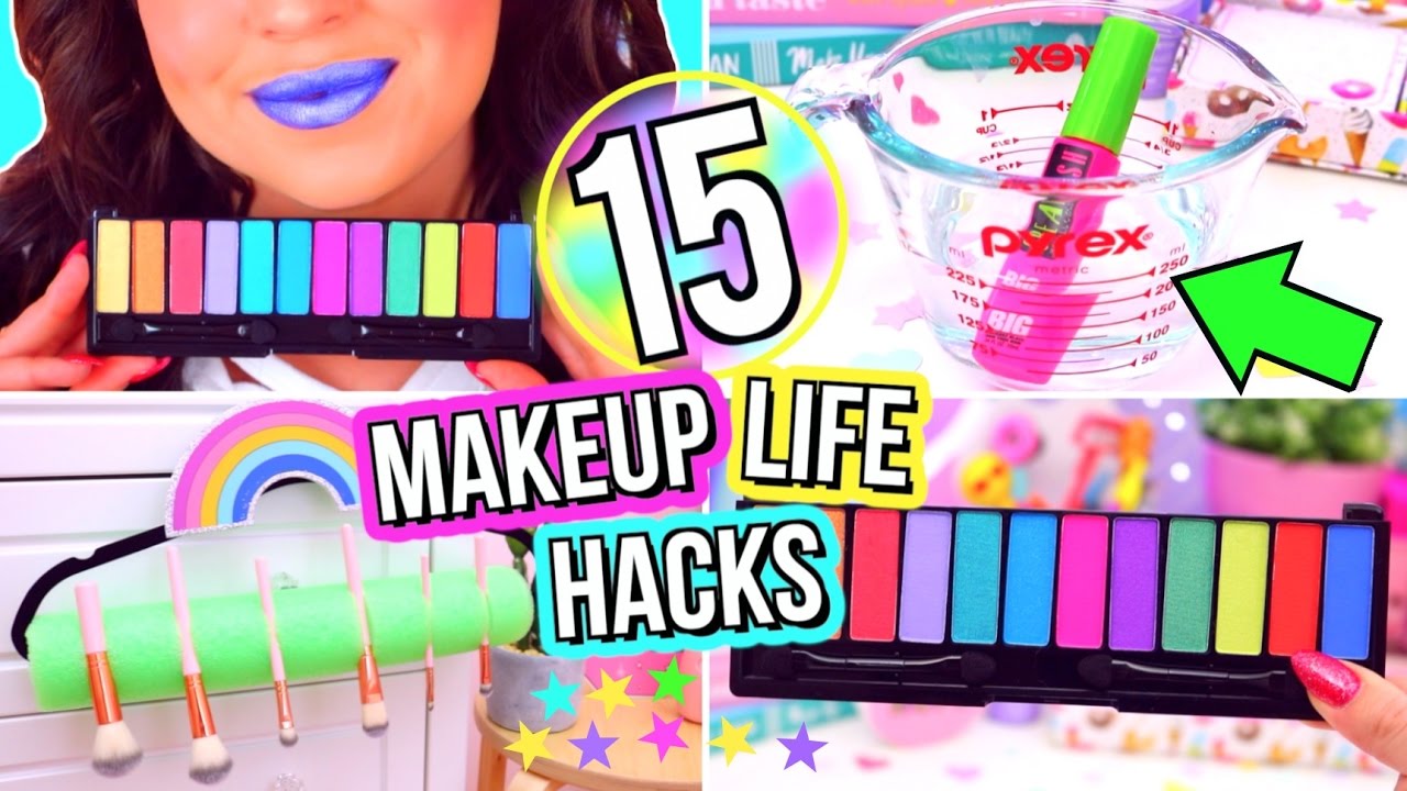 15 Makeup Life Hacks Everyone Should Know! Simple Beauty Hacks YOU NEED TO TRY!