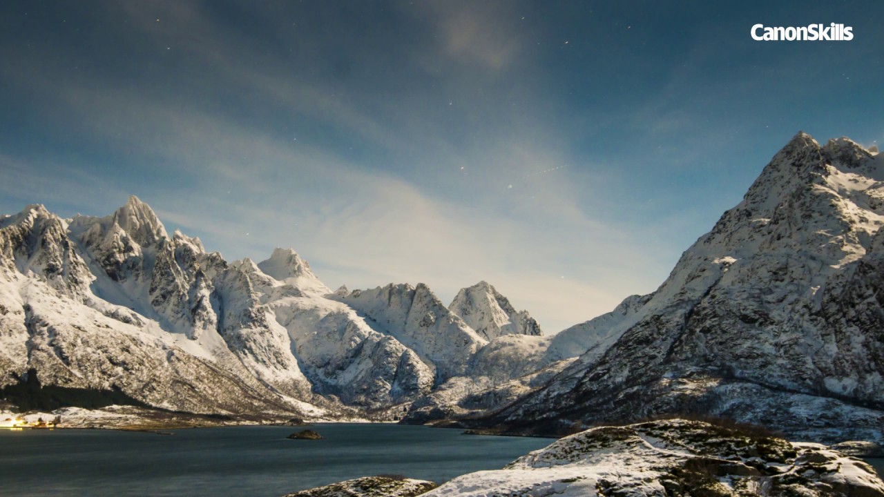 How to shoot Moonlit Mountains