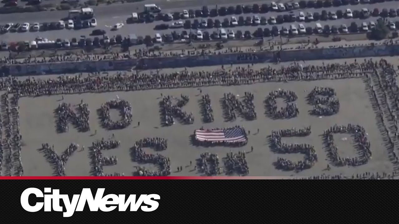 'No Kings' protests decry Trump administration in mass rallies across U.S.
