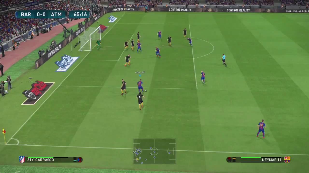 PES 2017 BELOS DRIBLES DO NEYMAR JR
