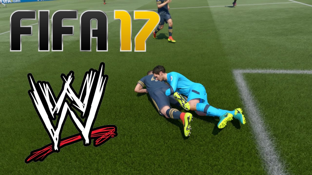Провал FIFA 17 — с комментариями WWE №1