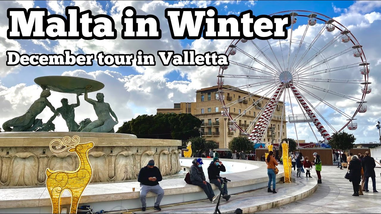Malta in Winter - Tour around Valletta in December