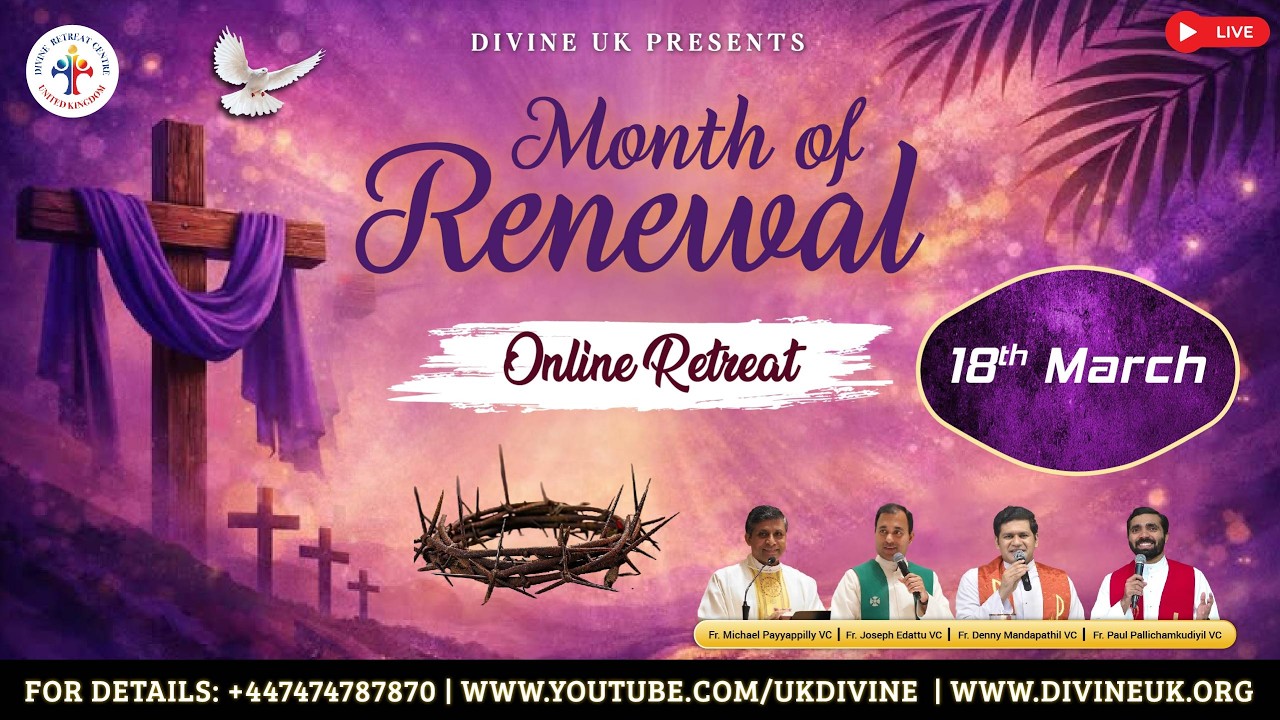 (LIVE) Month of Renewal (18 March 2026) Divine UK