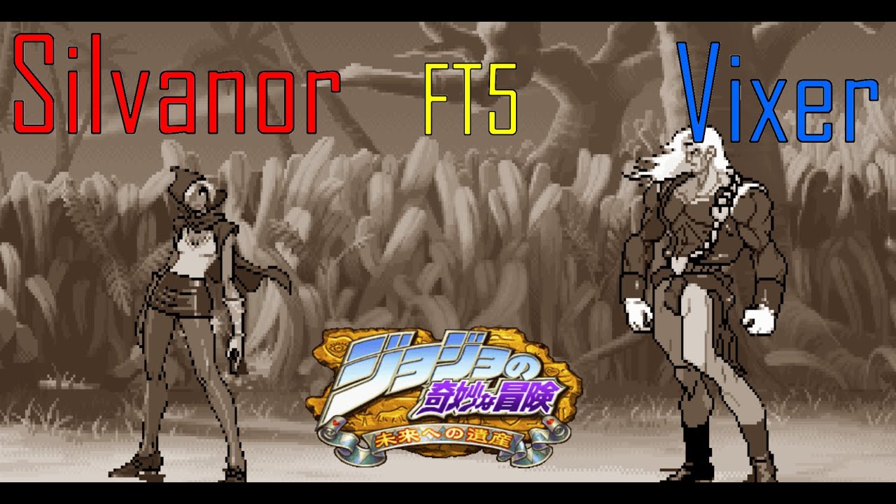 JJBA: Heritage for the Future - Silvanor [Mariah/Hol Horse] vs Vixer [Vanilla Ice/Kakyoin] (FT5)