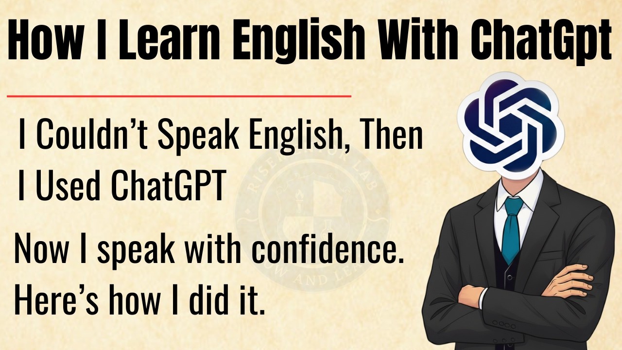 How Beginners Can Learn English with ChatGPT | My Full Story from Zero to Fluent