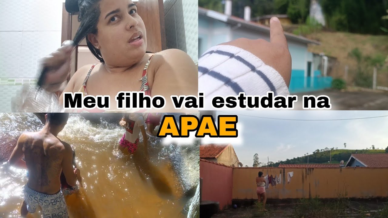 Conversando sobre a nova escola+passeio na cachoeira+cortando o cabelo do Enzo em casa 