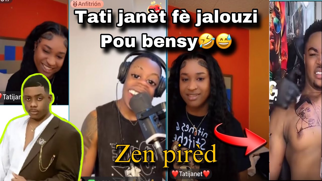 Yon masisi Fè tattoo Bensy souli Tati janèt Fè JalouZi 🤣❌ Zen pirèd😂