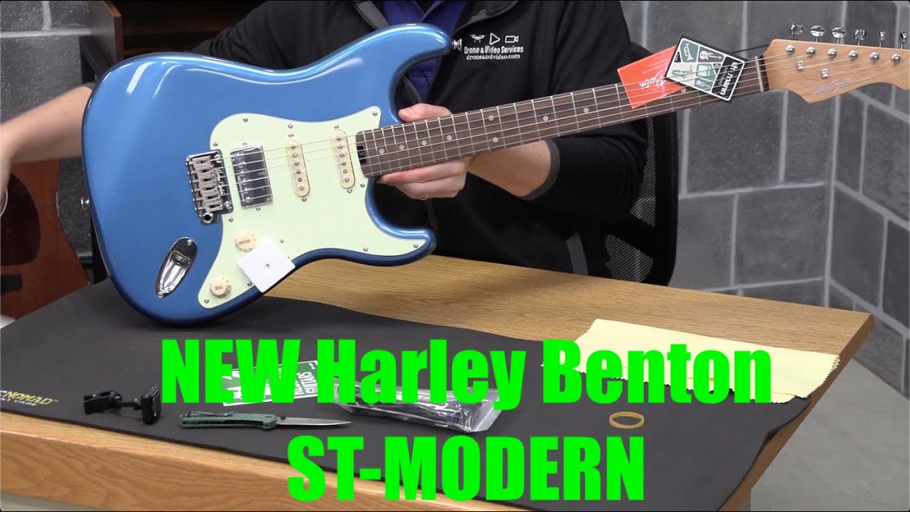 Harley Benton ST-Modern HSS (NOT Plus) Unboxing, First Impressions & Review (new October 2024)
