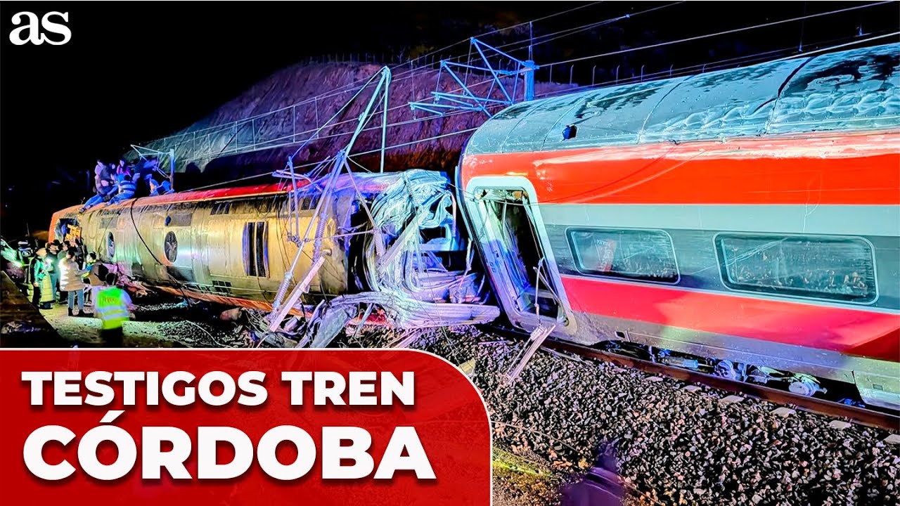 IMPACTANTE: DURÍSIMOS TESTIMONIOS de TESTIGOS y SUPERVIVIENTES accidente de TREN de ADAMUZ (CÓRDOBA)