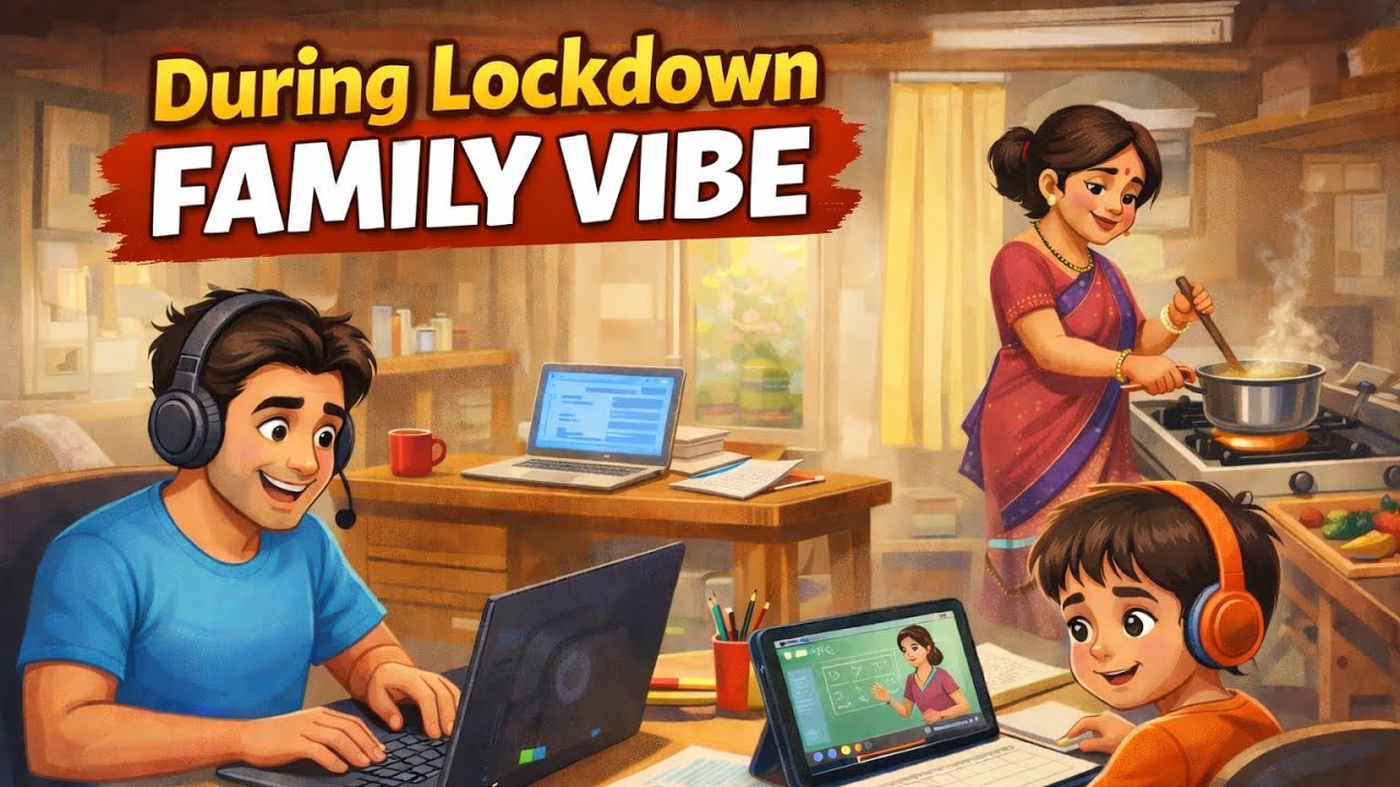 Lockdown Mein Family Ne Sab Kaam Seekh Liya 😲 | Heart Touching Story