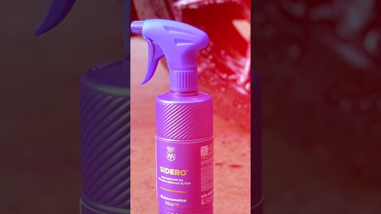 Sidero for a true Alfa decontamination #labocosmetica  #automobile detailing