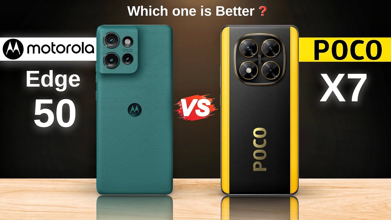 Motorola Edge 50 vs POCO X7 : Full Comparison ⚡ Which One Is Better?