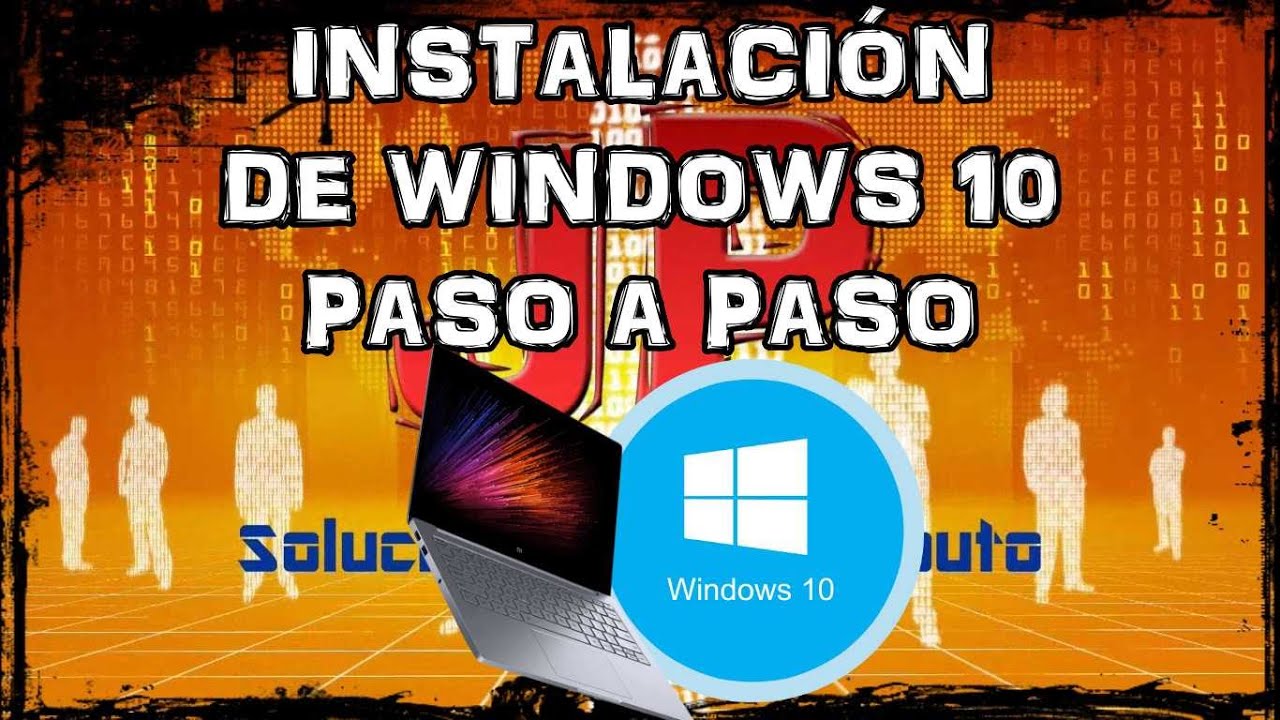 INSTALANDO WINDOWS 10 EN LAPTOP Y CREAR PARTICIONES - PASO A PASO - PARTE 2 - JP Soluciones