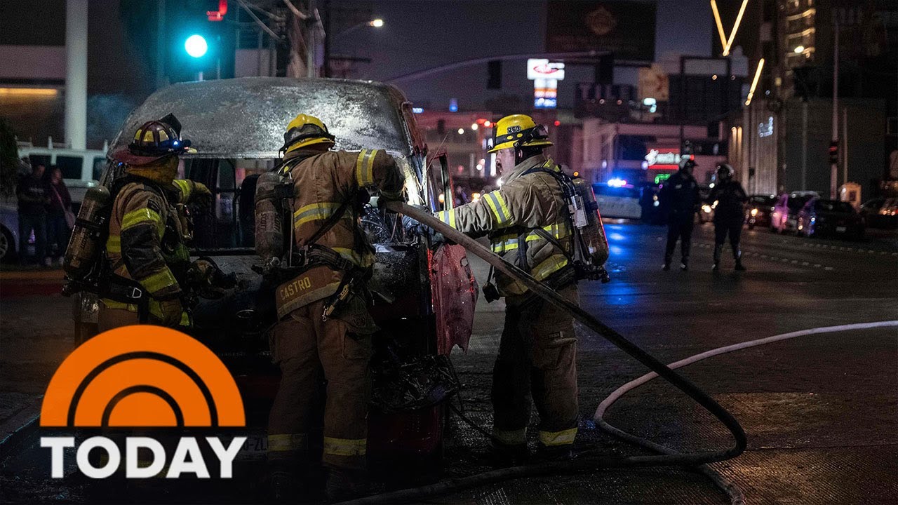 Dozens Of Vehicles Set On Fire Across 5 Cities In Mexico