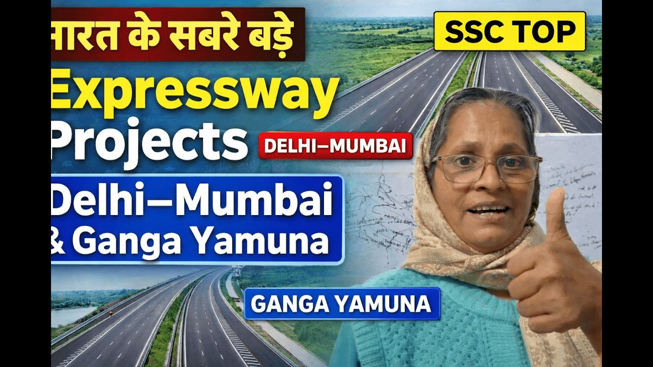 Bharat Ke Sabse Bade Expressway Projects | Delhi–Mumbai & Ganga Yamuna