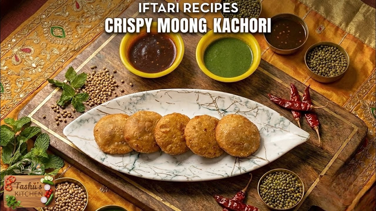 Crispy and Tasty Moong Kachori | Khasta Moong Kachori Recipe |Ramzan Iftari recipes | TK’s