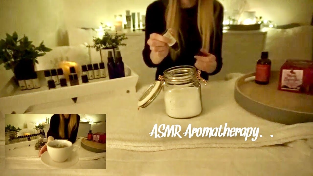 ASMR Making you a natural self care package | Let me look after you | tapping & sprays (soft spoken)