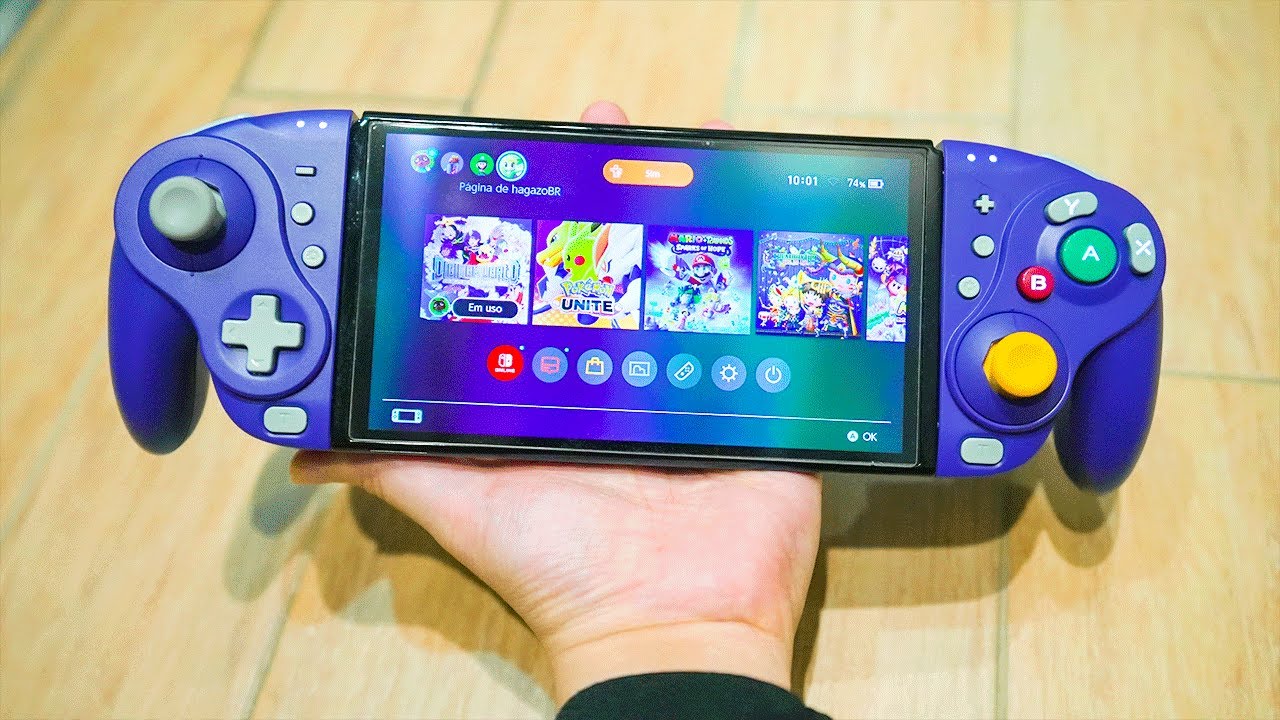 MELHOR Controle ALTERNATIVO pro NINTENDO SWITCH? (Mais BARATO que Joy Con)