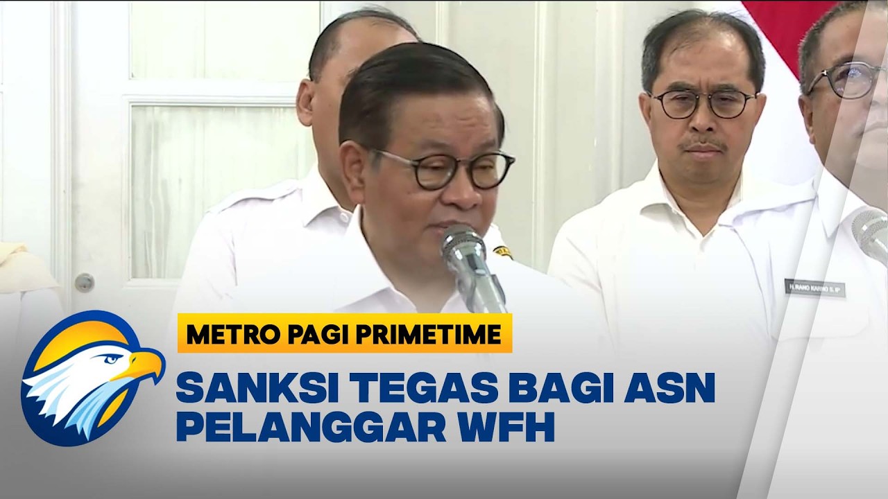 Pemprov DKI Jakarta Siapkan Sanksi Tegas Bagi ASN Pelanggar WFH  - [Metro Pagi Primetime]