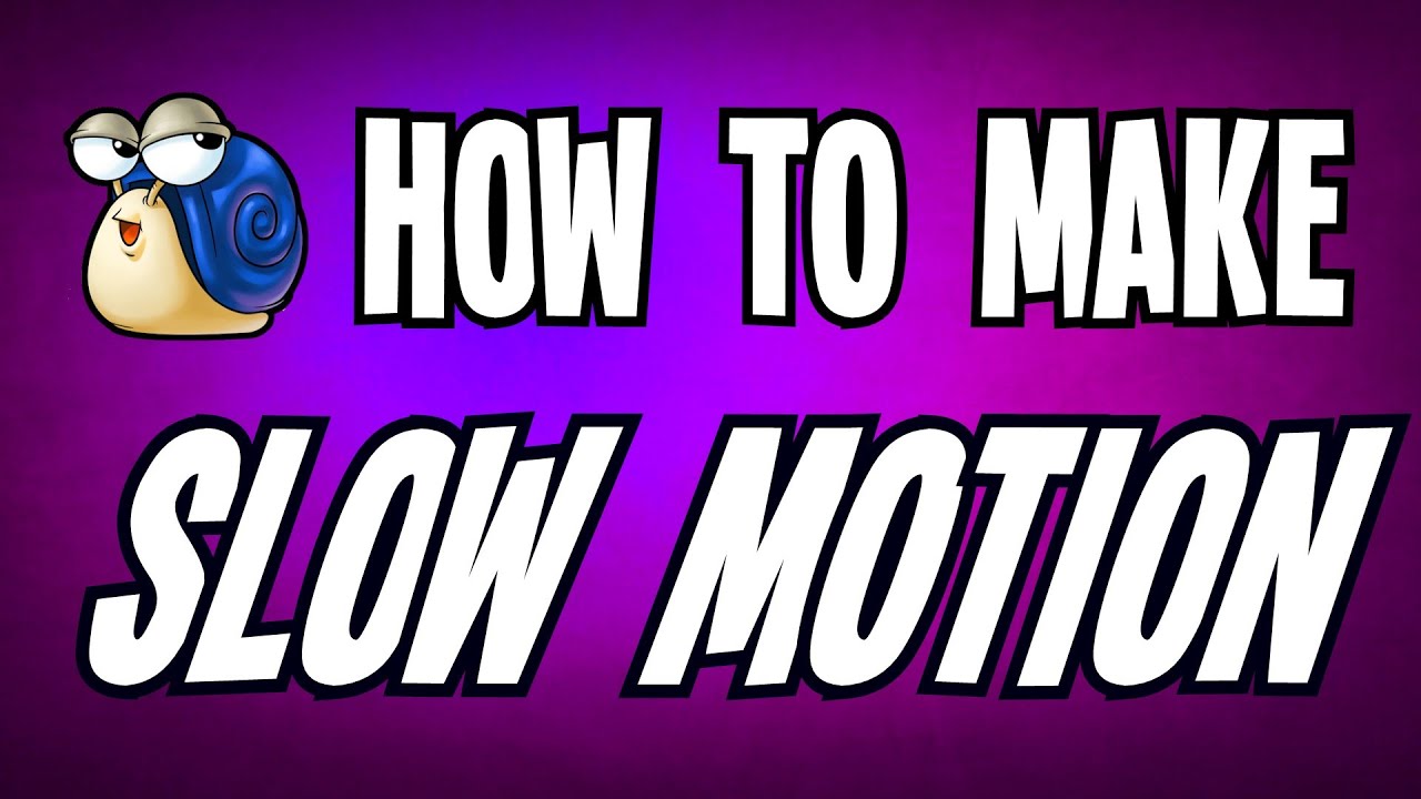 Sony Vegas Pro 13: Slow Motion Tutorial