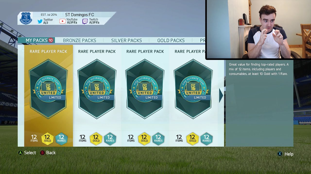 TEN 50K PACKS!!! Fifa 16 Pack Opening