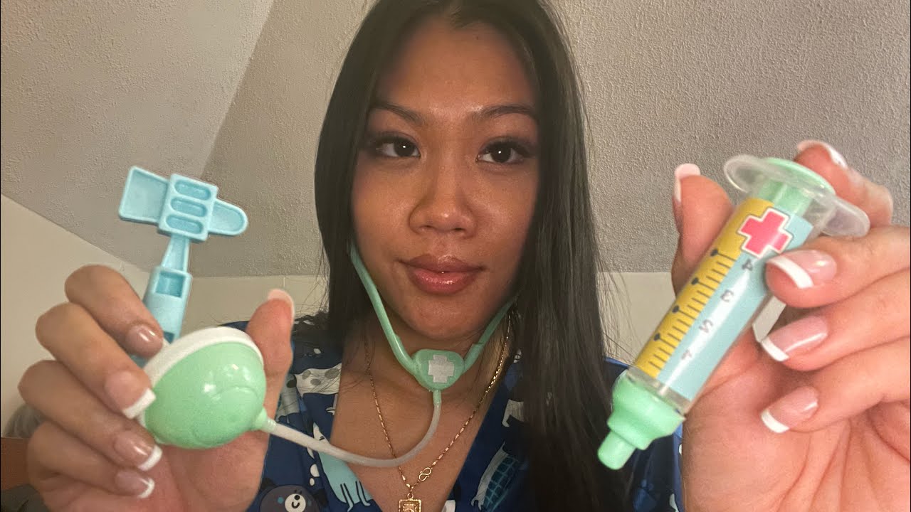 ASMR Fast & Aggressive Doctor Exam 🩺 Roleplay 👩🏻‍⚕️💉✨
