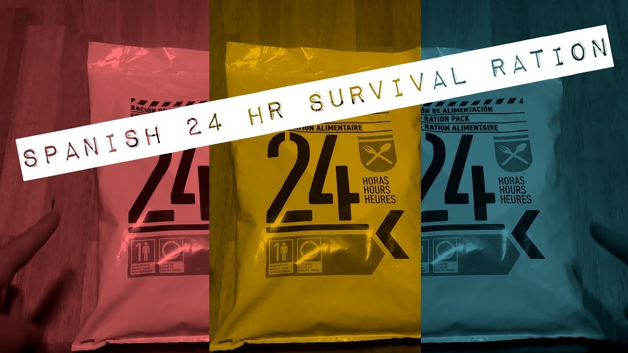 Spanish 24 hr Survival Ration