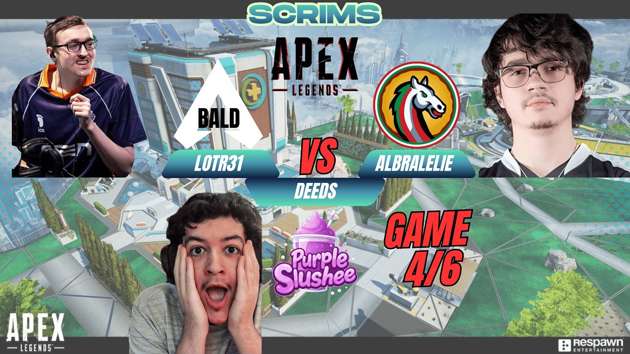 Deeds vs Albralelie vs LOTR31 🤯 | Final 3 Teams | Apex Legends