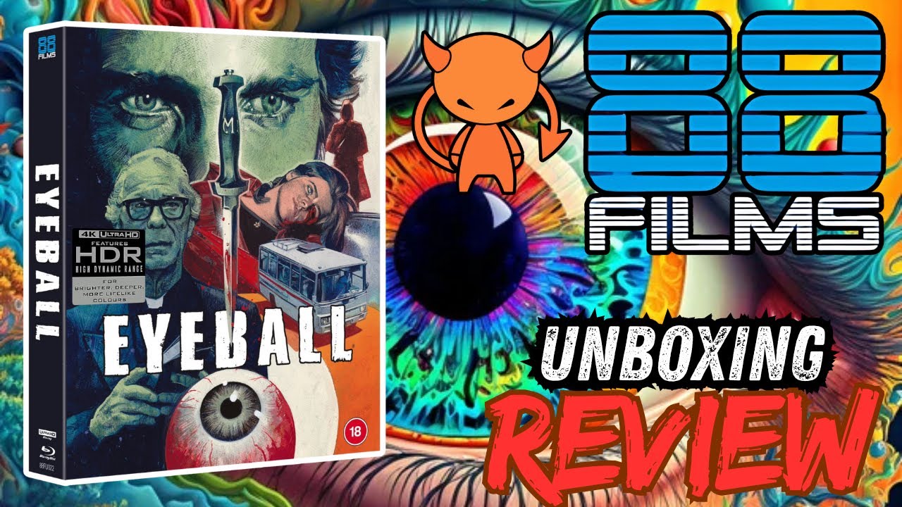 EYEBALL (1975) 4K/Blu-Ray Unboxing/Review 88 Films