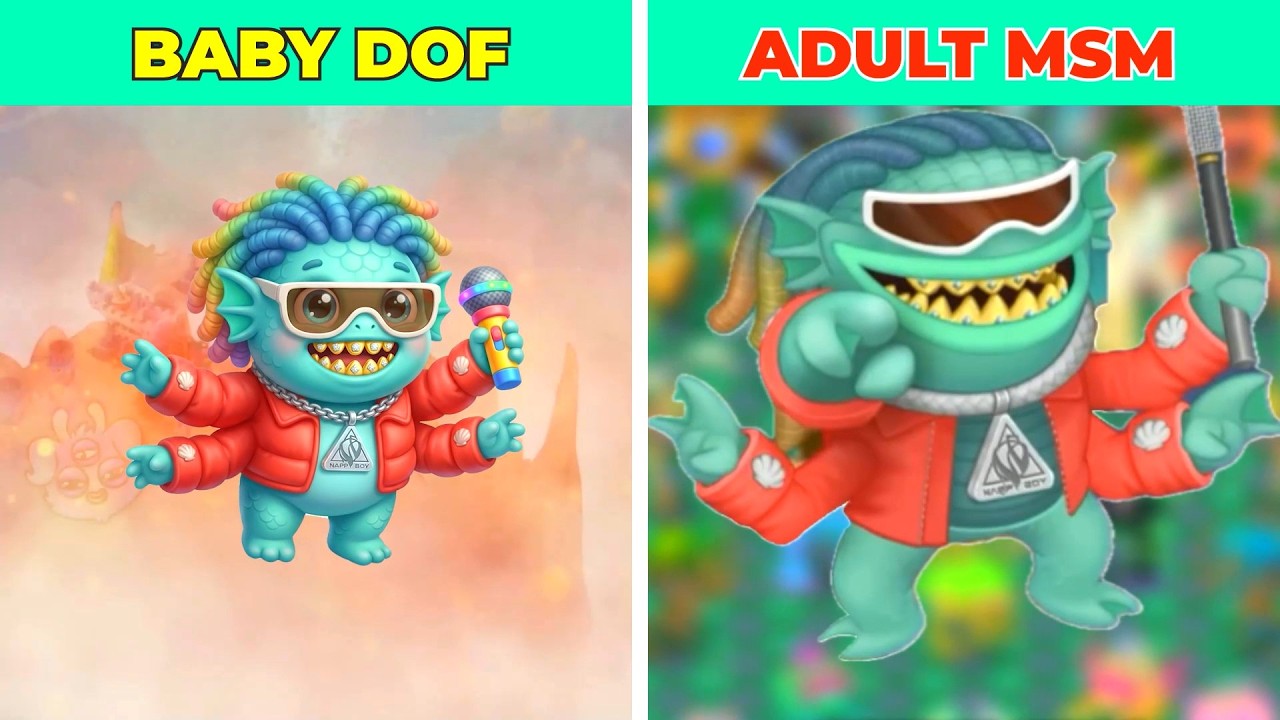 AUTOTUNA - Baby DOF Vs MSM | My Singing Monsters | PART 46 #msmpyp2026