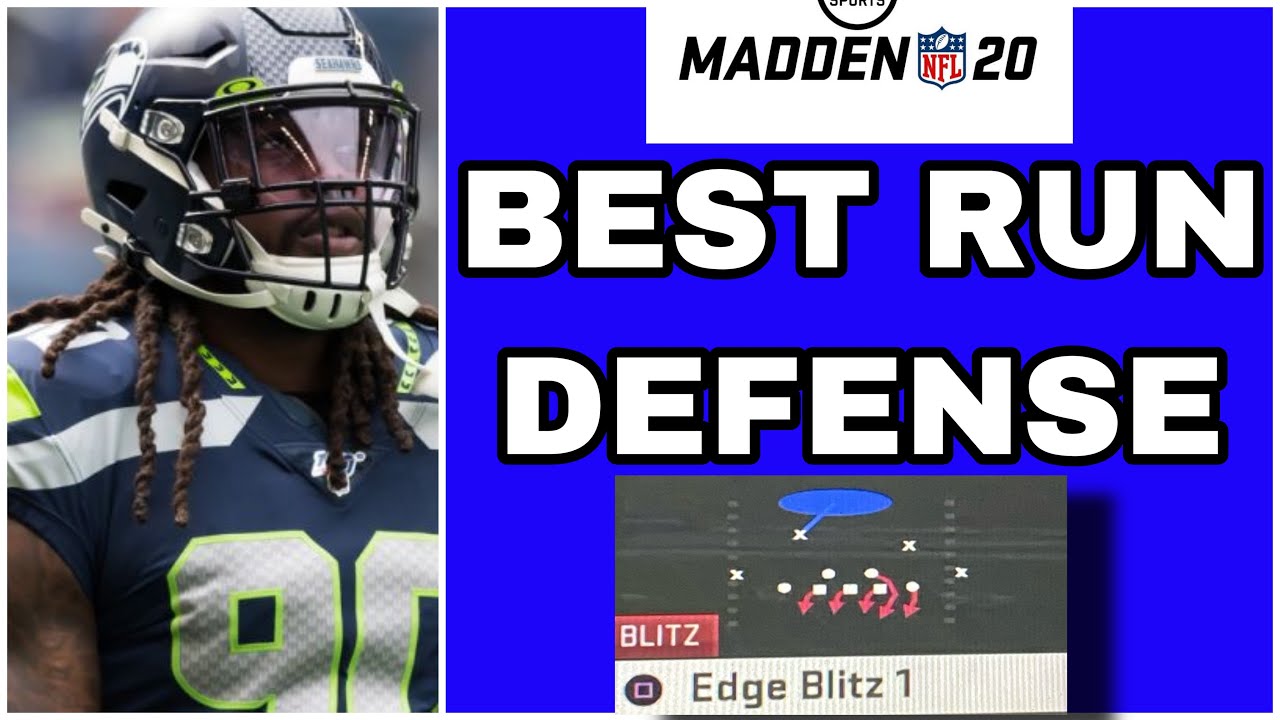 MADDEN 20- BEST RUN DEFENSE IN THE GAME. TACKLE FOR LOSS EVERY PLAY. PUT YOUR OPPONENT IN A BAG