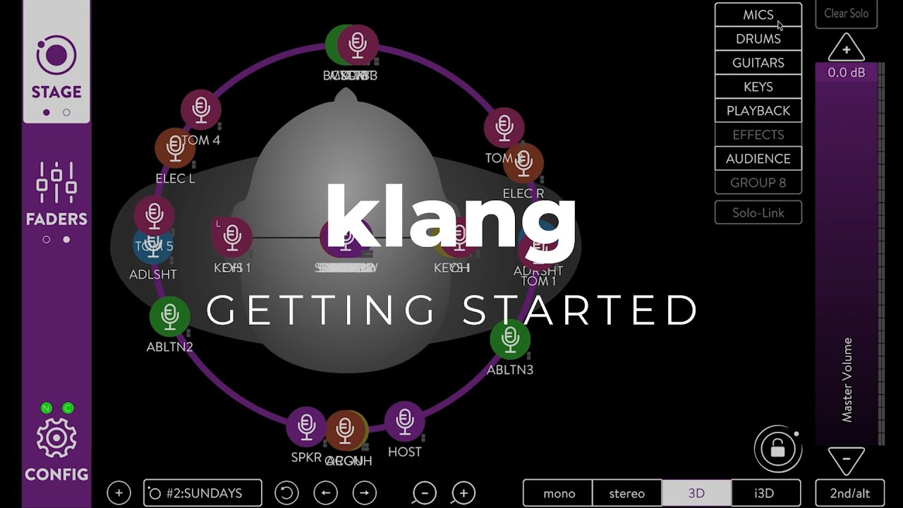 Getting Started with KLANG for Band & Vocals