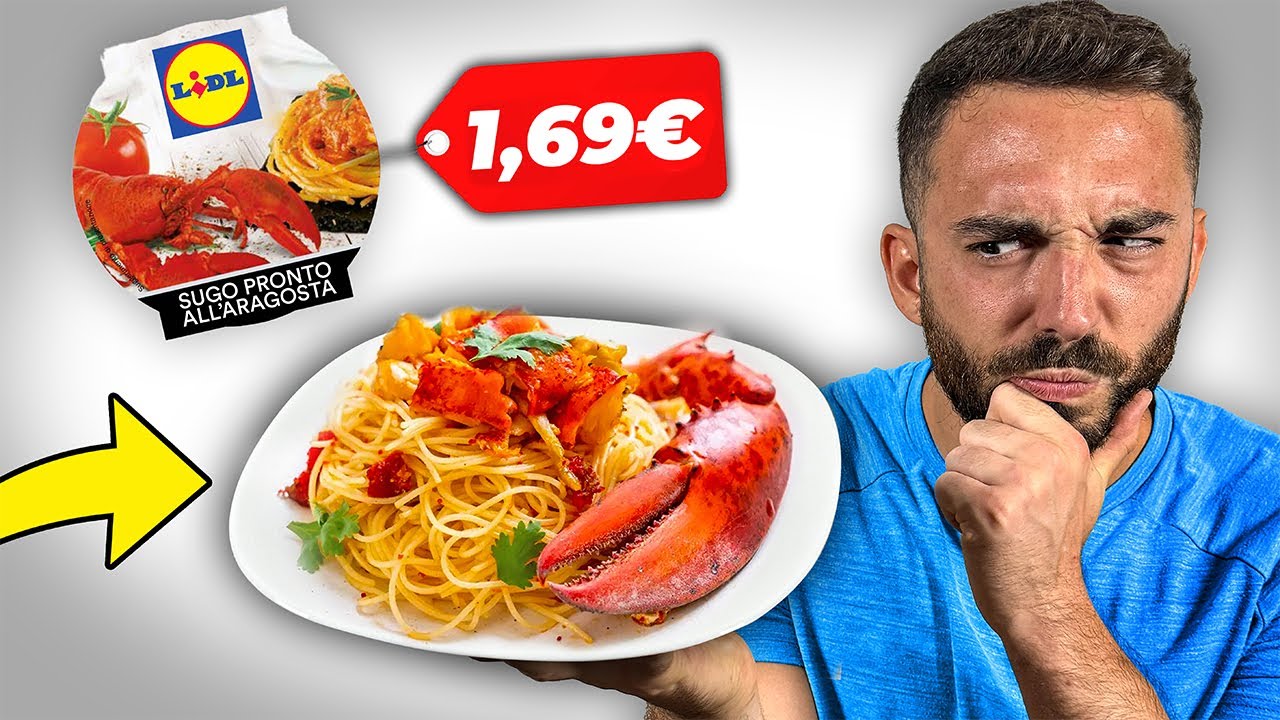 PROVO LA PASTA ALL' ARAGOSTA della LIDL!! (EXTRA LUSSO) - è buona??
