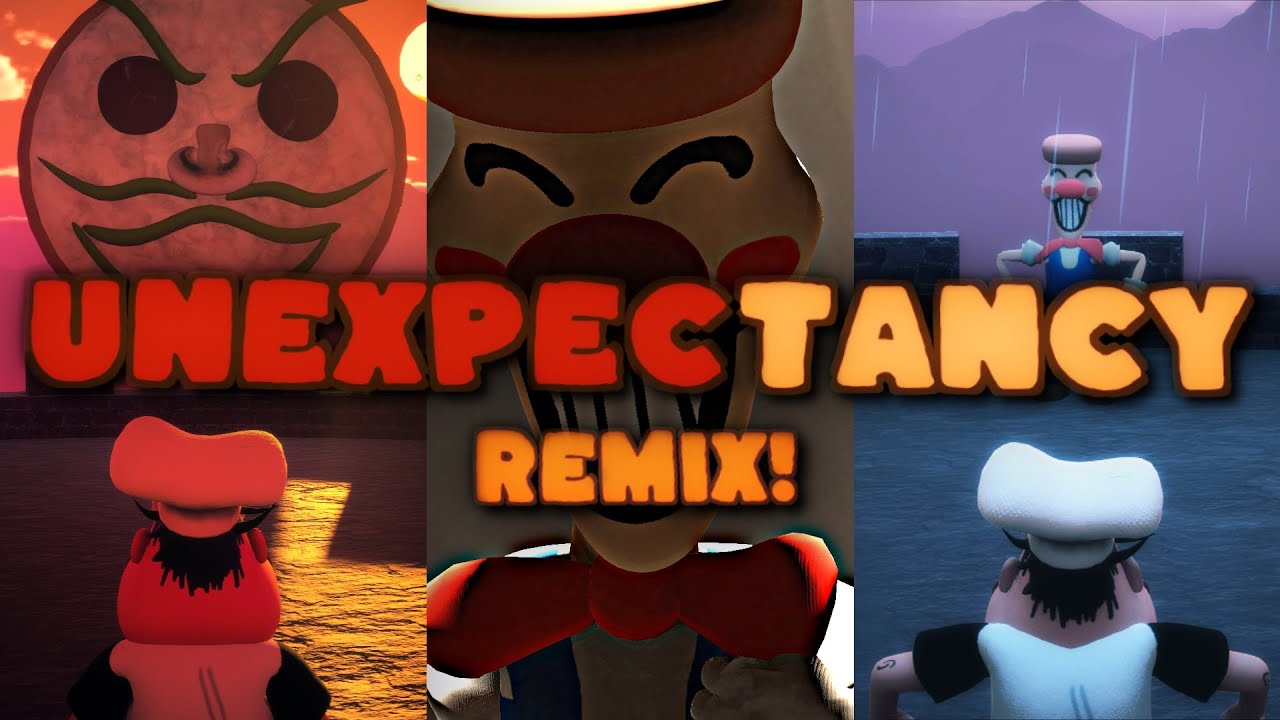 Unexpectancy Remix (Part 1 through 3) || Pizza Tower OST full Remix