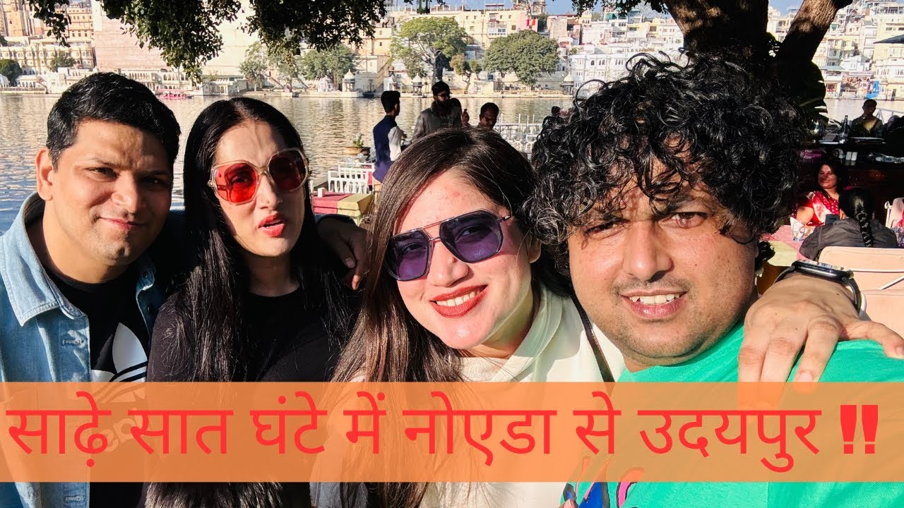 Noida to Udaipur in 7.5 Hours | XUV 700 Road Trip & Stay at The Ananta Resort in Aravalis | #udaipur
