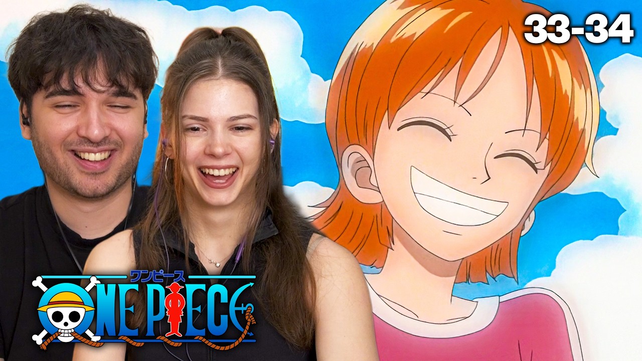 NAMI WE LOVE YOU SO MUCH...*ONE PIECE* Ep. 33-34 REACTION!