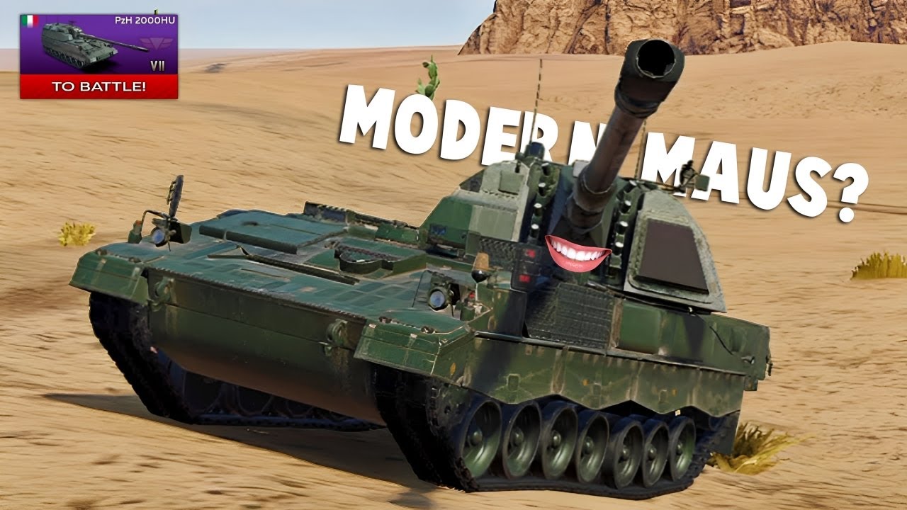 NEW!! PzH 2000HU Platoon.Exe - War Thunder Mobile