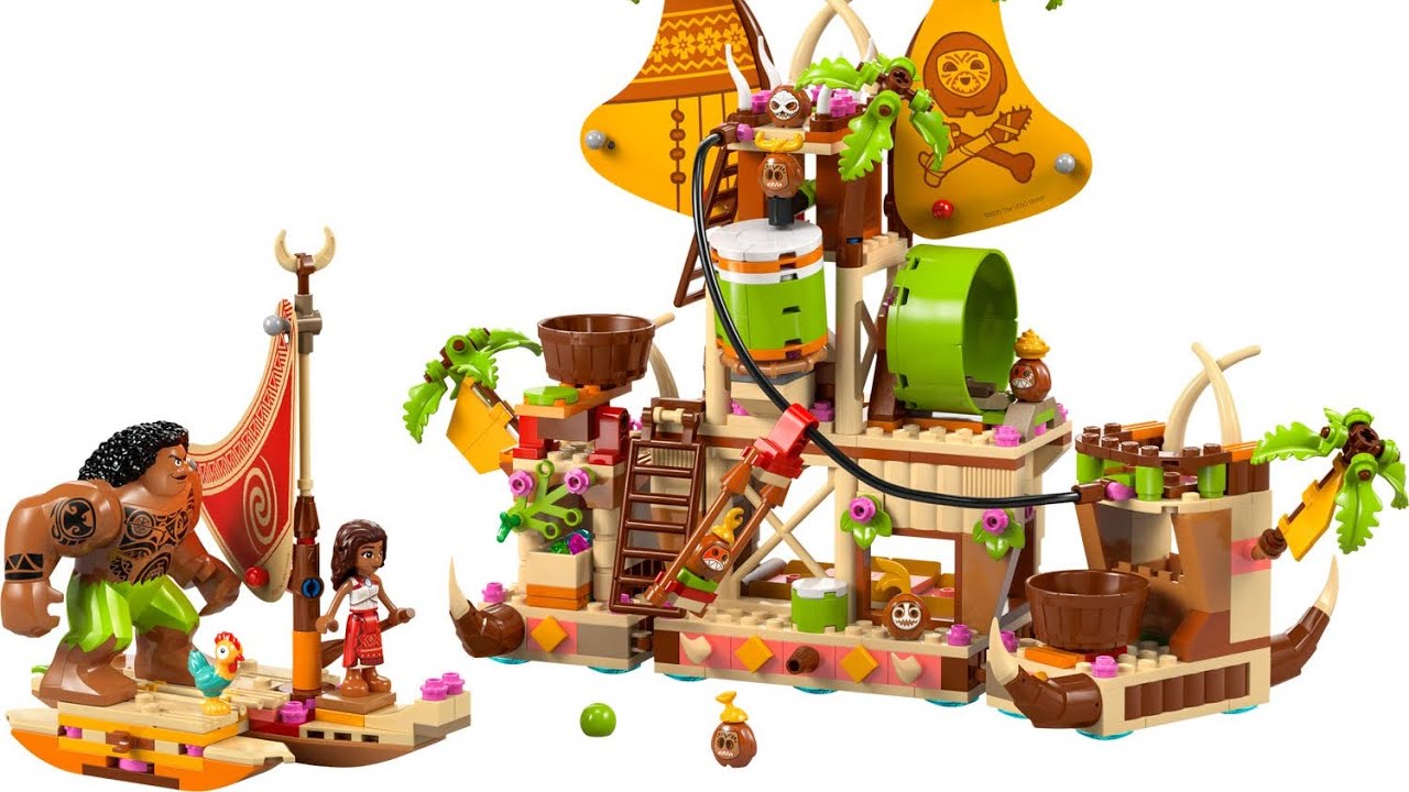 New Moana 2 kakamora barge Lego set Review!!!