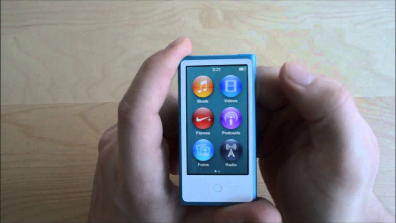Apple iPod nano (7. Generation) - Unboxing & Review (deutsch)