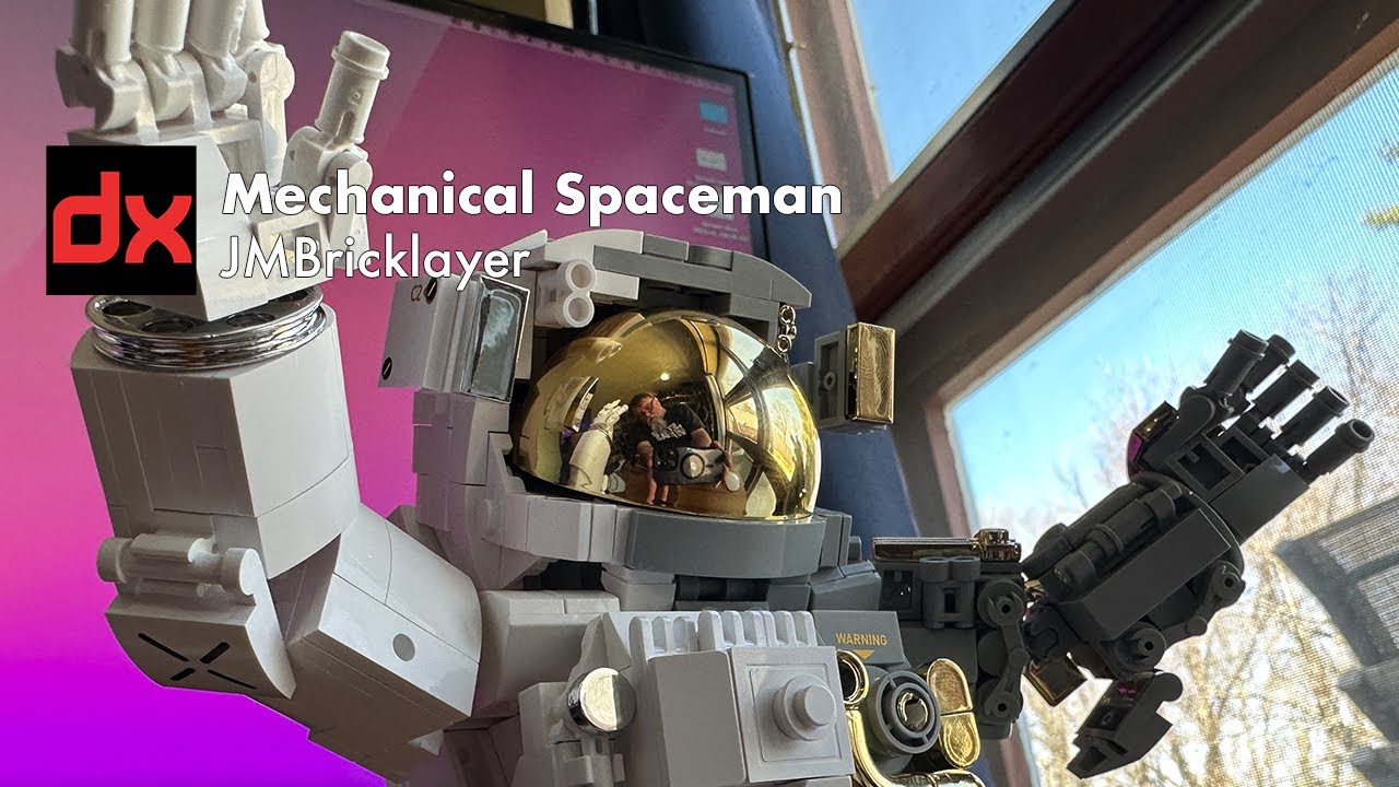 JMBricklayer Mechanical Spaceman Set - CollectionDX
