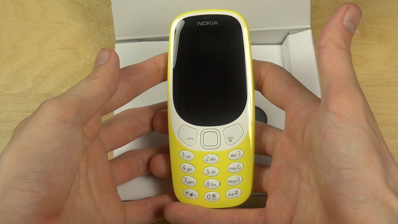 Nokia 3310 2017 &mdash; Распаковка