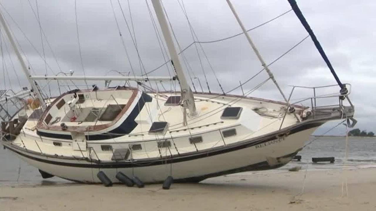 Storm brings flooding in Biloxi