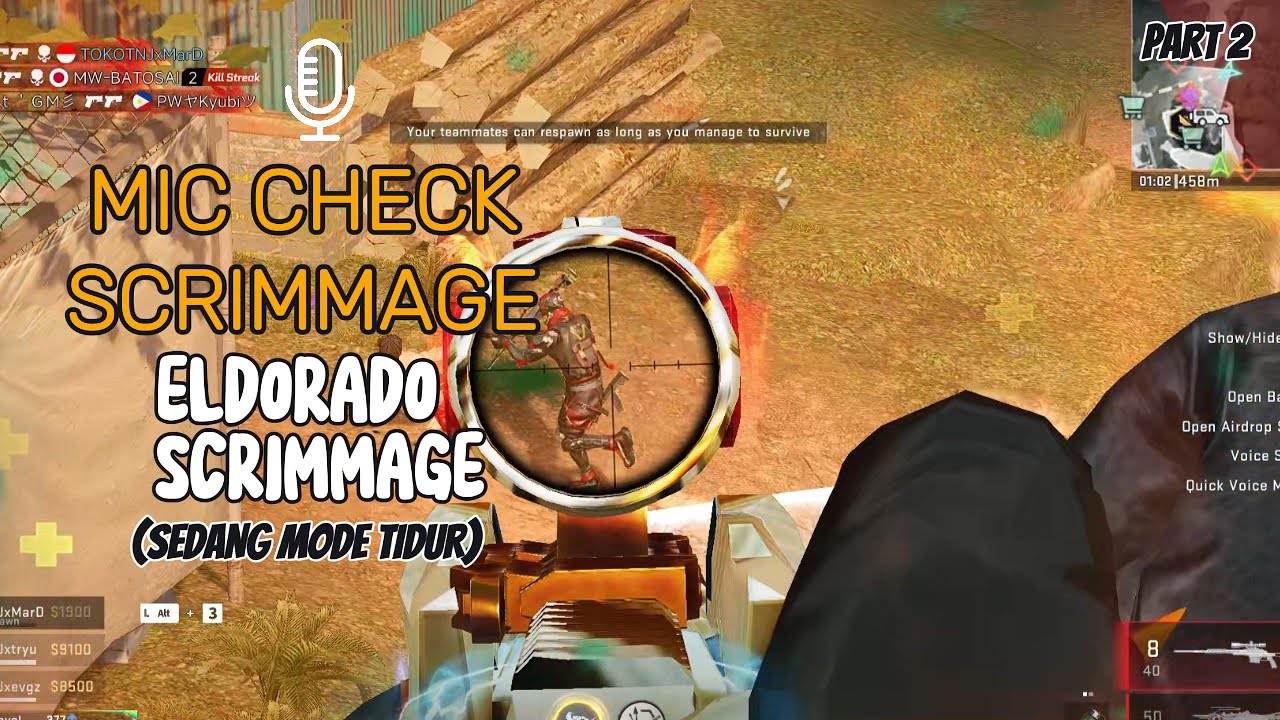 BLOOD STRIKE - MIC CHECK ELDORADO SCRIMMAGE - PART 1